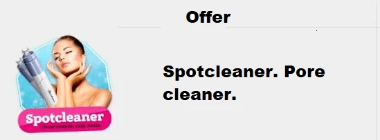 Example. Skincare offer. 