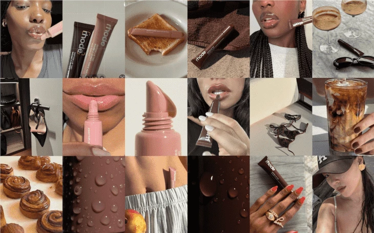 Examples of a visually appealing and coherent Instagram account style