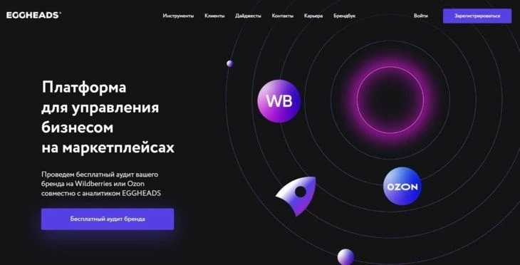 Eggheads Solutions - инструмент аналитики продаж на WB