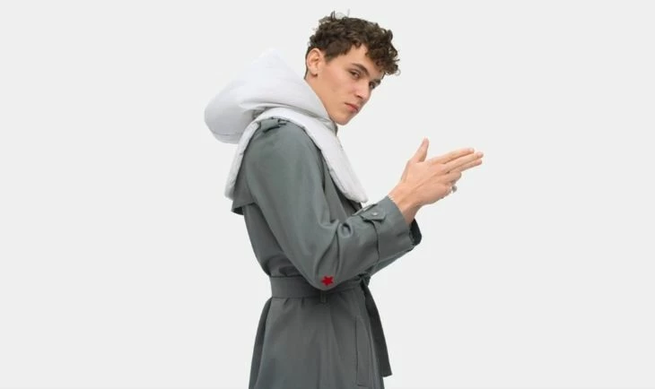 Streetwear capsule collaboration with Aron Piper as face of the collection