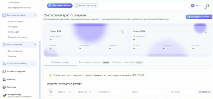 Статистика трат