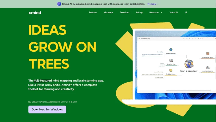  Xmind - способ как сделать mindmap