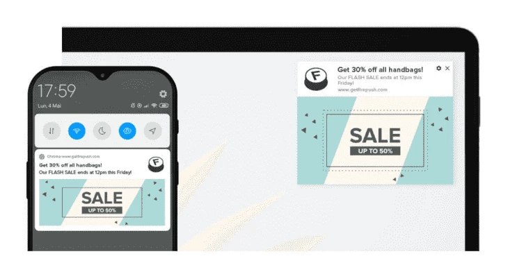 Web push (source: Firepush)