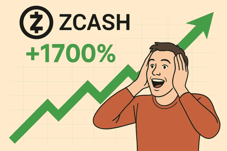 Инвестор Zcash (ZEC) в шоке от роста токена