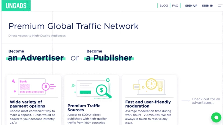 UngAds and its user-friendly moderation