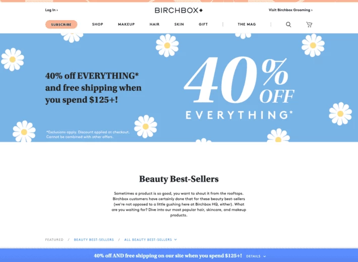 Free shipping (source: ConvertFlow)