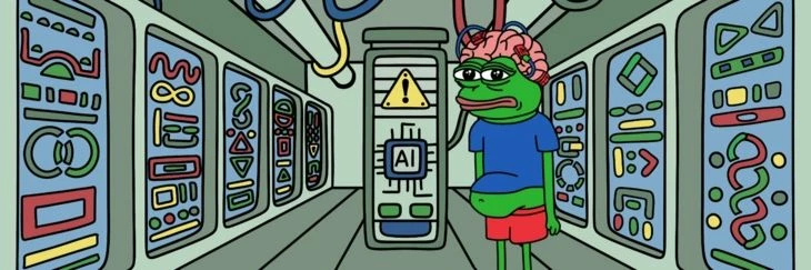 Обложка официальной страницы проекта Pepe Unchained в сети Х 