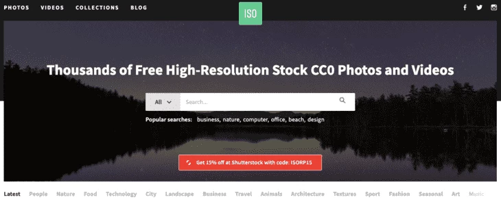 ISO Republic home page