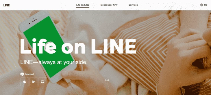 Главная страница Line 