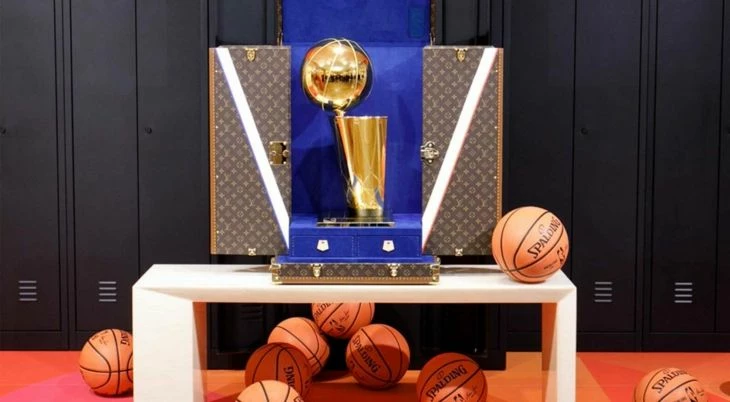 Partnership between Louis Vuitton and NBA