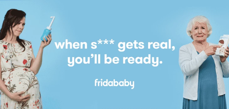 Fridababy ad preps expecting parents for unfilterable realities of parenthood
