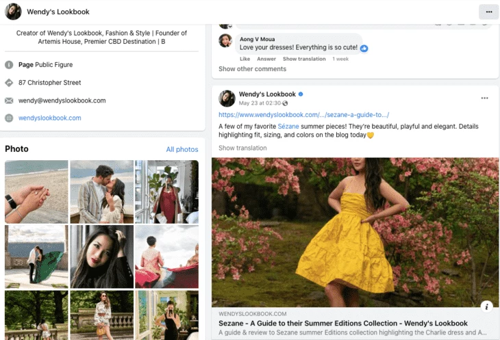 Example of a shared guide with in-built partner links