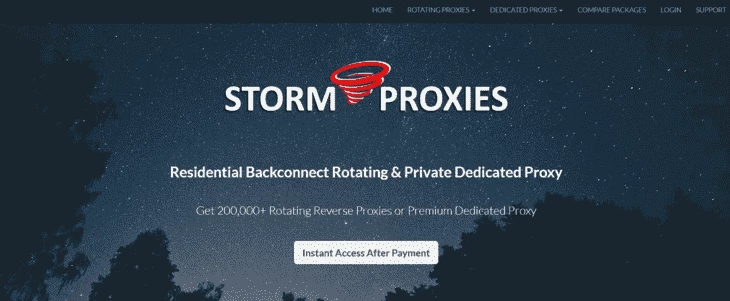 Storm Proxies