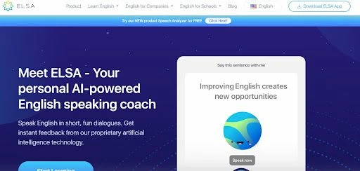 Elsaspeak - приложение ИИ, похожее на chat gpt