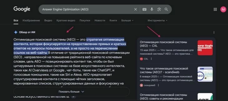 Пример нулевой позиции