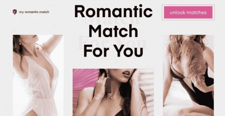 My Romantic Match is a popular adult dating website that helps people find a person who can share their interests, ideals, and hobbies.
