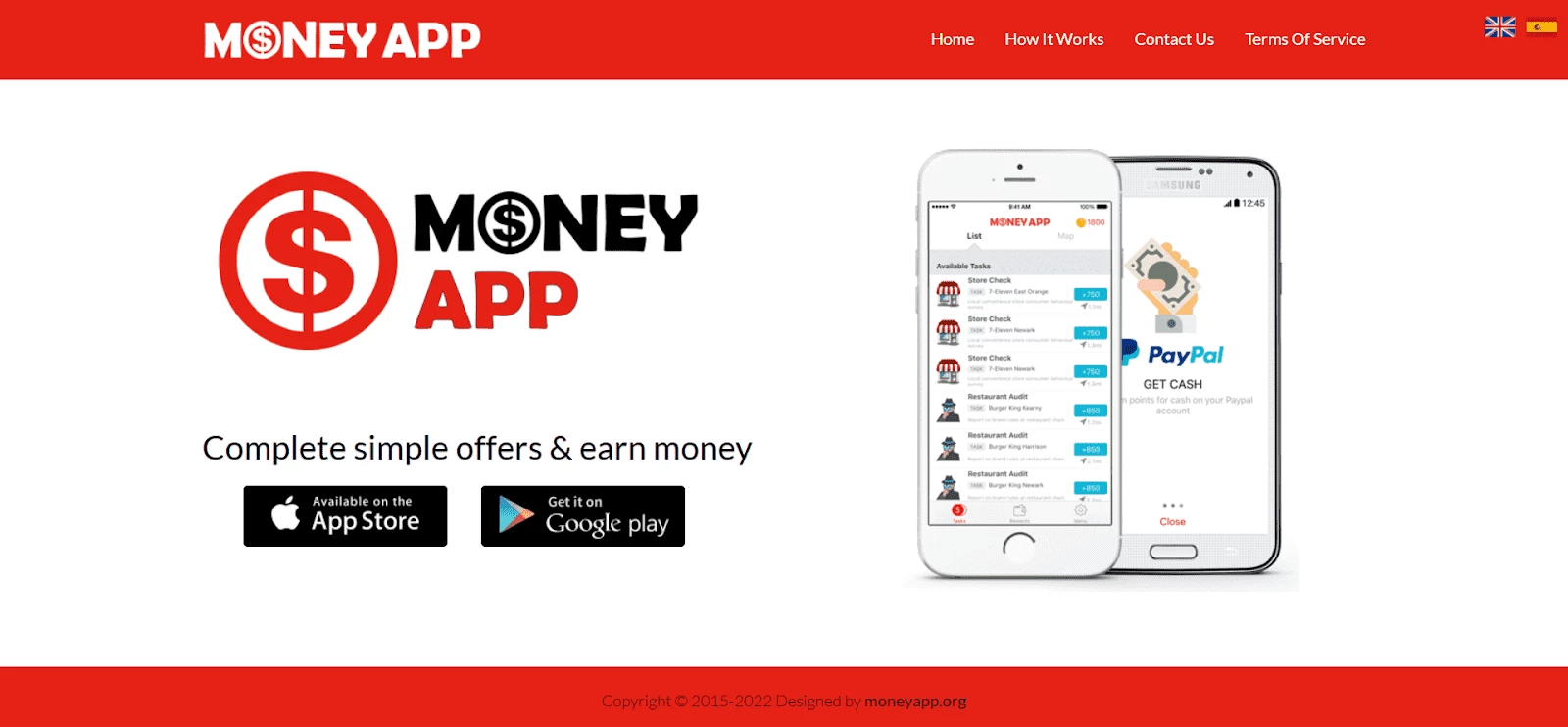 Money App - сайт заработка в интернете с телефона