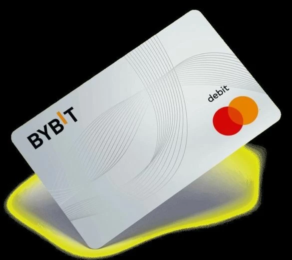 Дизайн дебетовой криптокарты от биржи Bybit