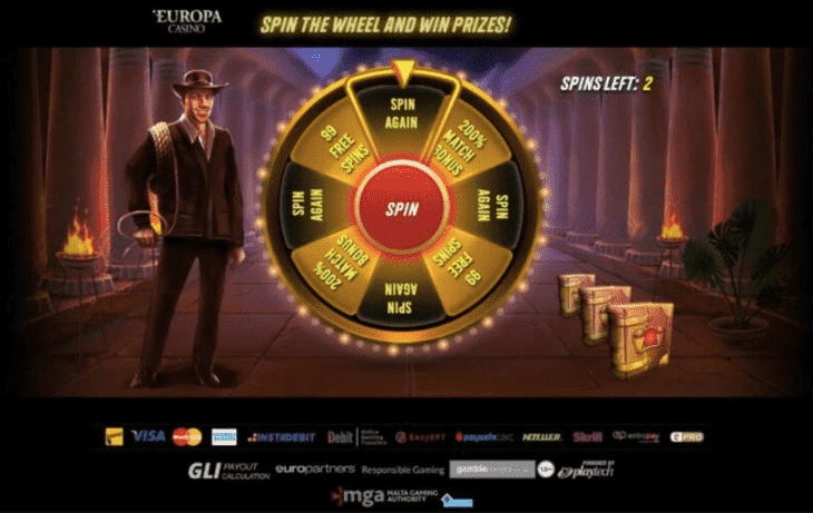 Spin the Wheel demo game