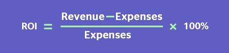Return on Investment (ROI) formula