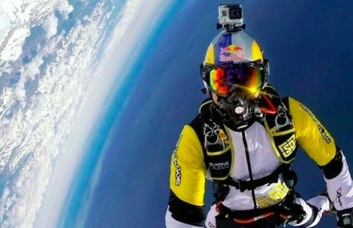 Go Pro and Red Bull’s promo mission to the edge of space