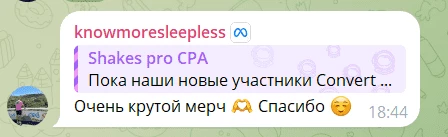 Если люди не заходят к вам в чат, чтобы написать, что ваш мерч крутой — значит, что-то вы делаете не так