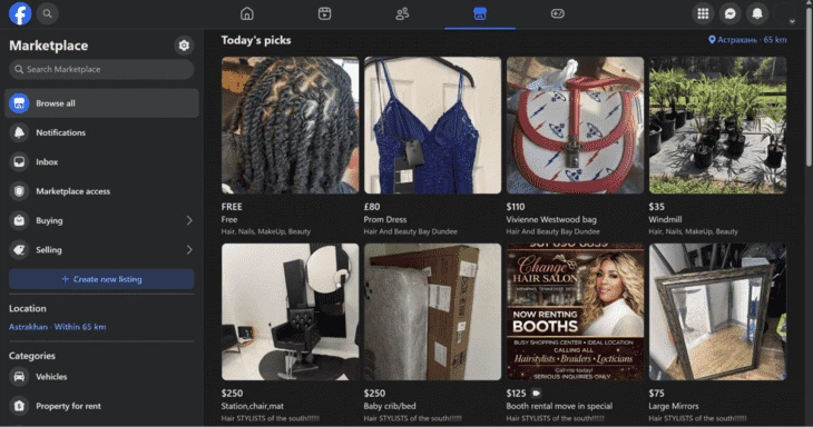Facebook Marketplace