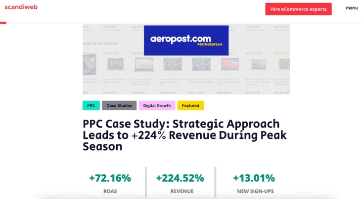 Revenue growth above 200% is impressive!