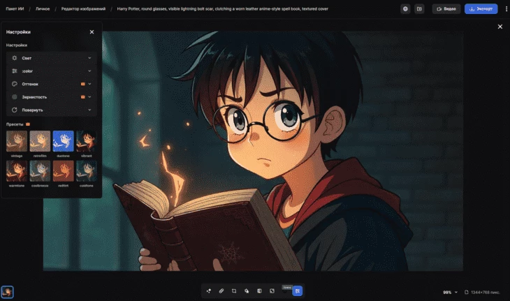 Функции кастомизации изображения