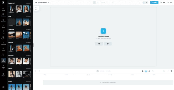 Функционал нейросети CapCut