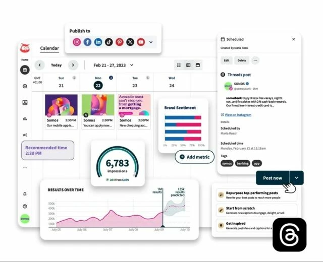 Hootsuite автопостинг