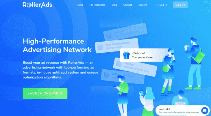 Boost your revenue with RollerAds