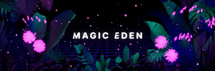 Обложка официальной страницы проекта Magic Eden в сети Х 