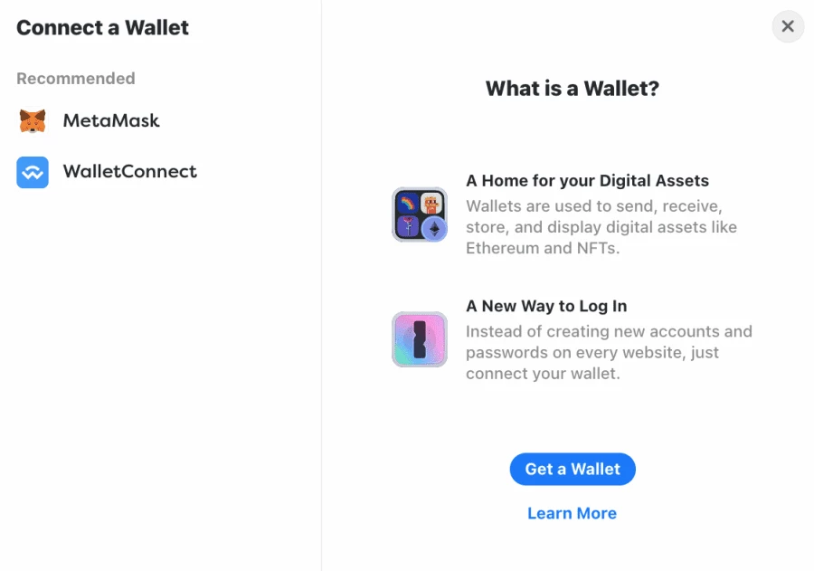 Подключение кошелька MetaMask к NFT LaunchPad