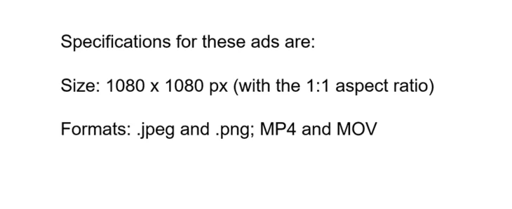 More specs