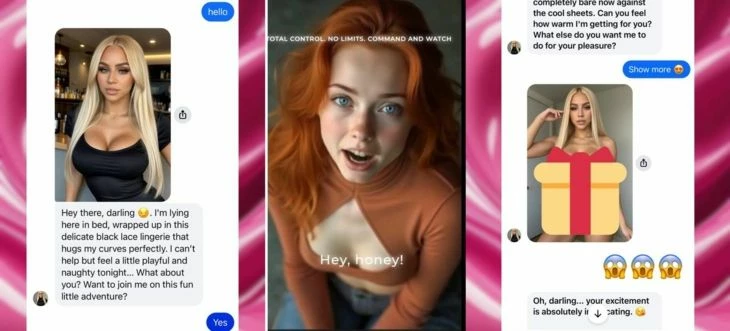 Примеры креативов из Facebook*