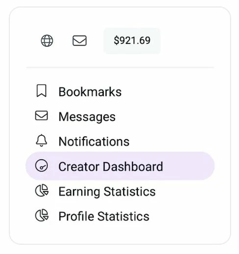 Creator Dashboard