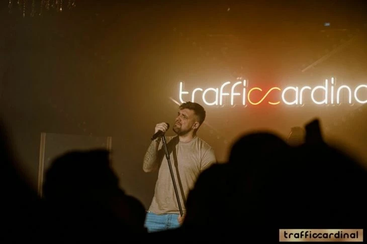 Выступление Басты на закрытой тусовке от Traffic Cardinal для веб-мастеров