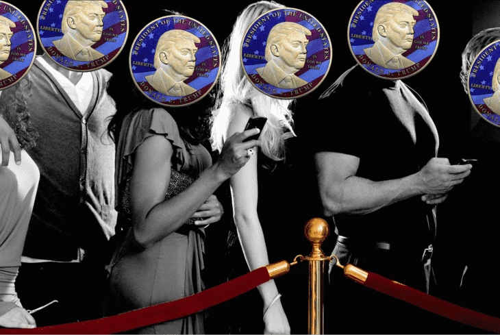 Дневной график TRUMP/USDT. Биржа Bybit  