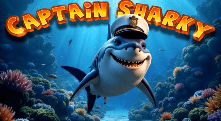 Заставка игры Captain Sharky