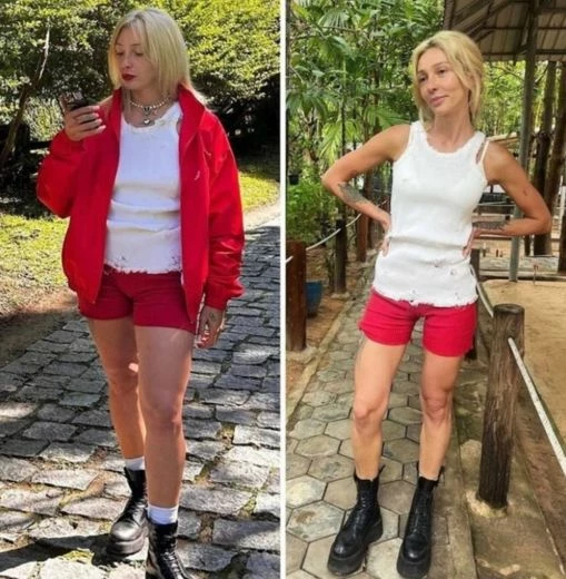 Фото до и после из СМИ