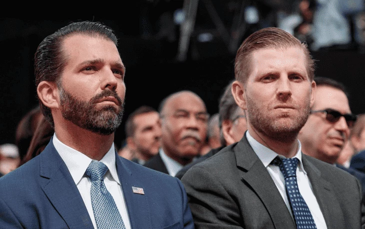 Братья Дональд и Эрик Трамп 