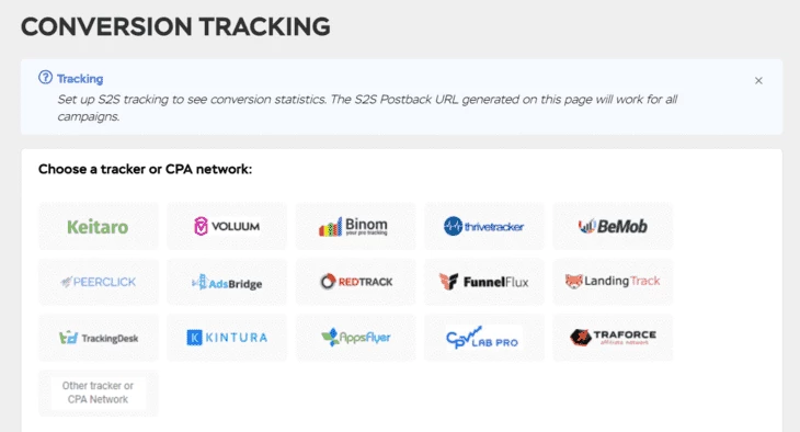 Conversion tracking
