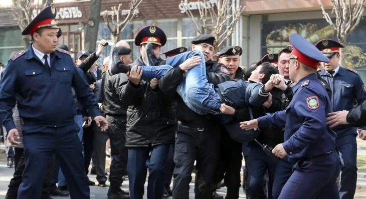 Аресты в Казахстане