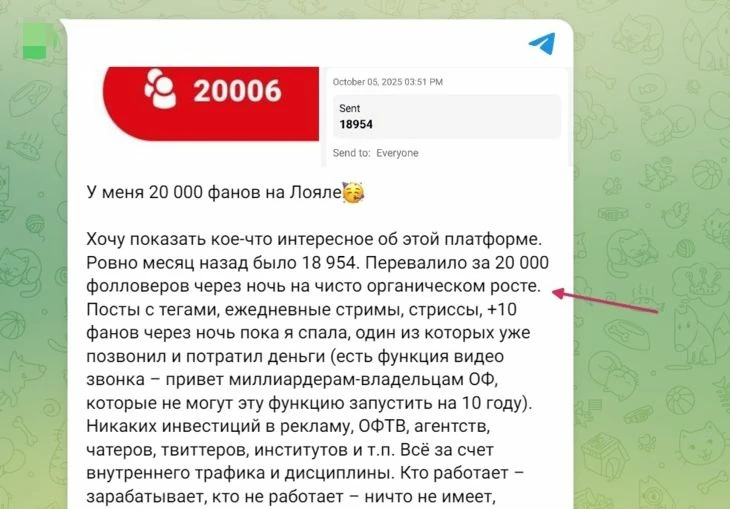 История прокачки профиля