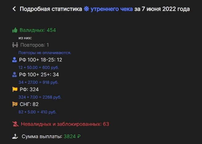 Пример чека
