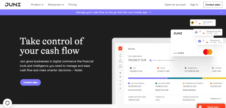 Juni.co - бесплатные виртуальные карты