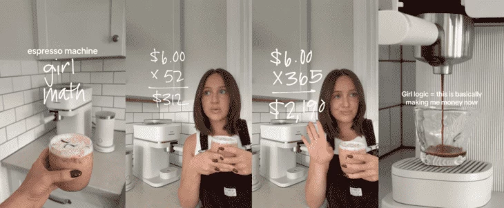 Coffee machine ad