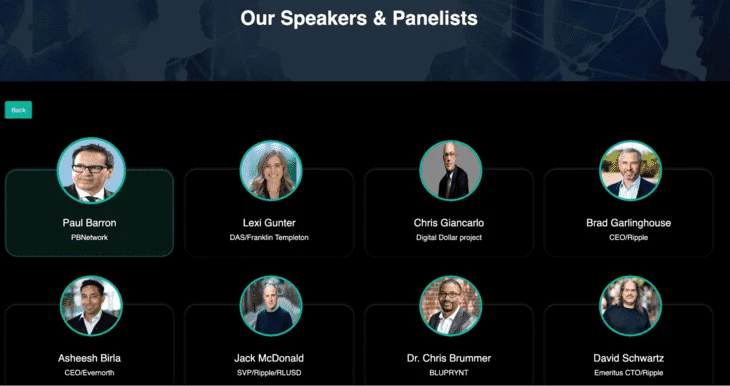 Спикеры XRP Las Vegas