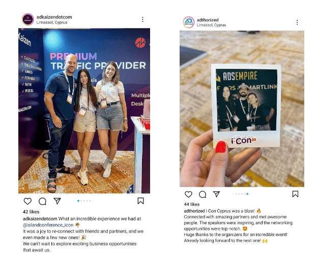 adkaizendotcom & adthorized. Source: Instagram